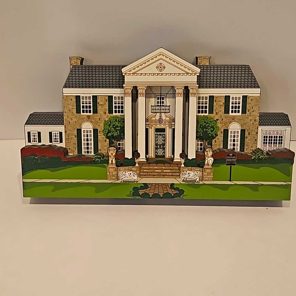 Elvis Presley Graceland 3d Replica King Rock Roll Memphis Home